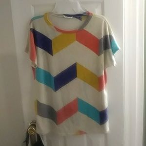 Colorful short sleeve shirt